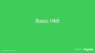 Basic HMI
Page 8Property of Schneider Electric |
 