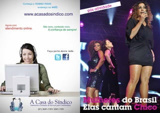 Mulheres do Brasil
20
     Elas cantam Chico    21
 