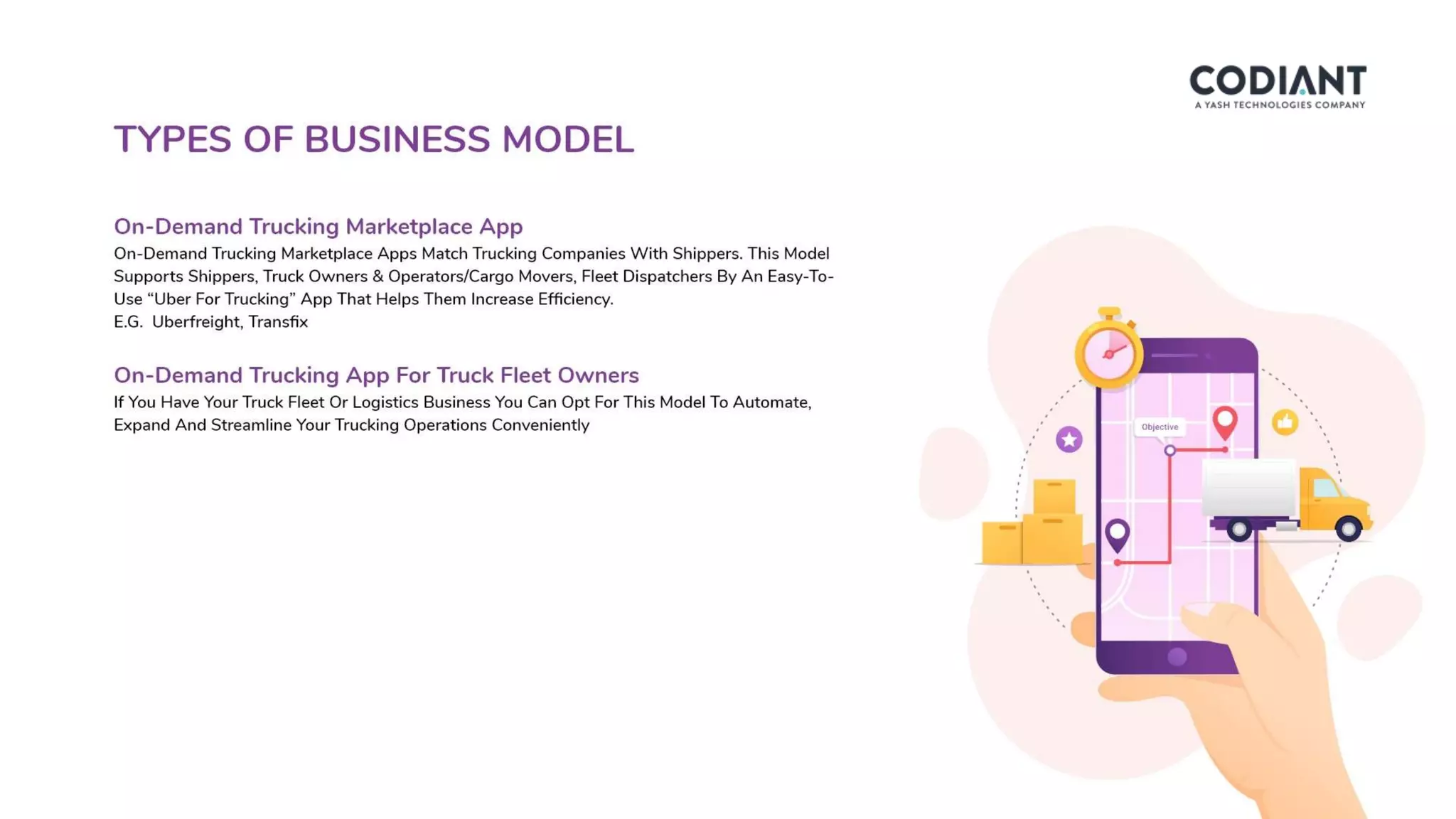 On-demand Trucking App Development