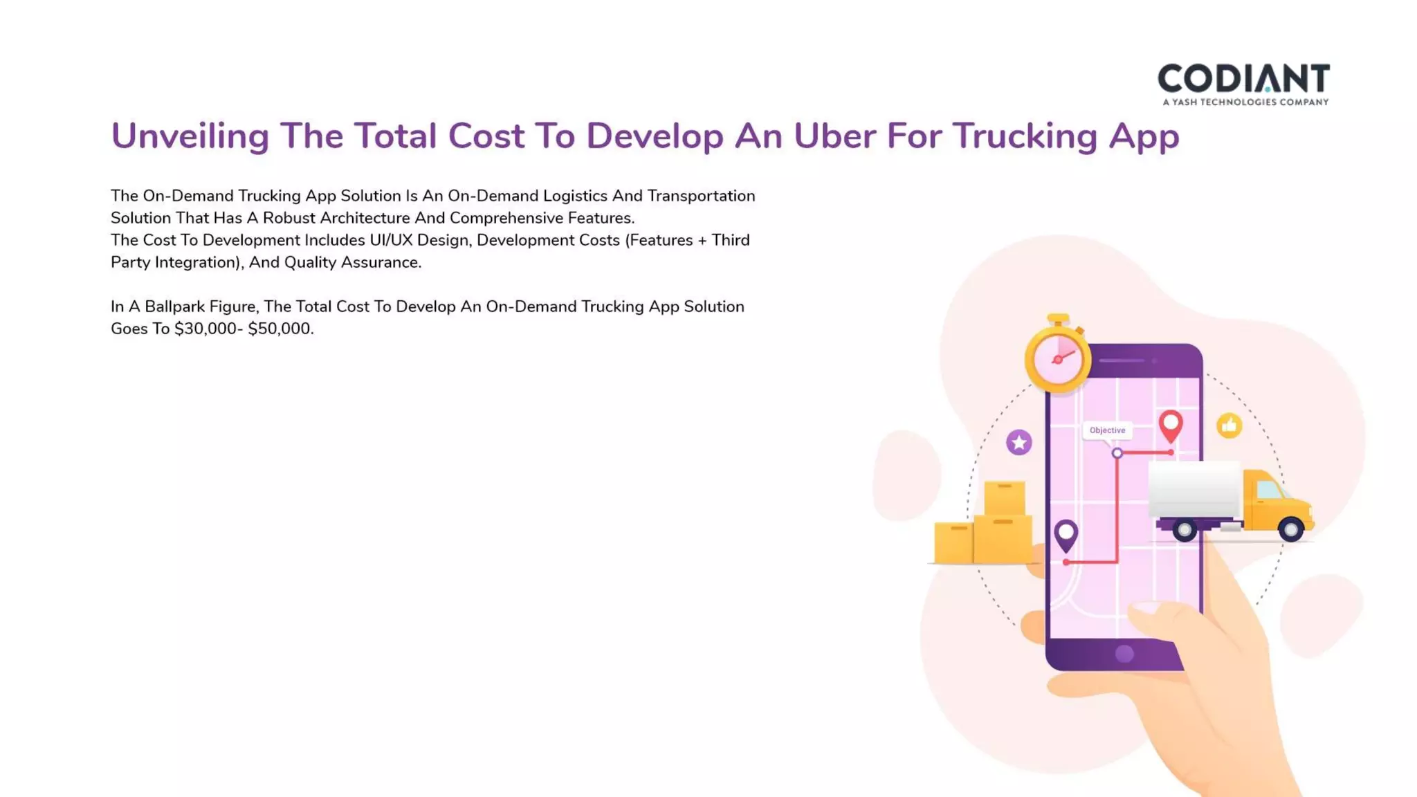 On-demand Trucking App Development