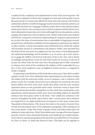 Introduction to Attic Greek 2nd edition Donald J. Mastronarde | PDF