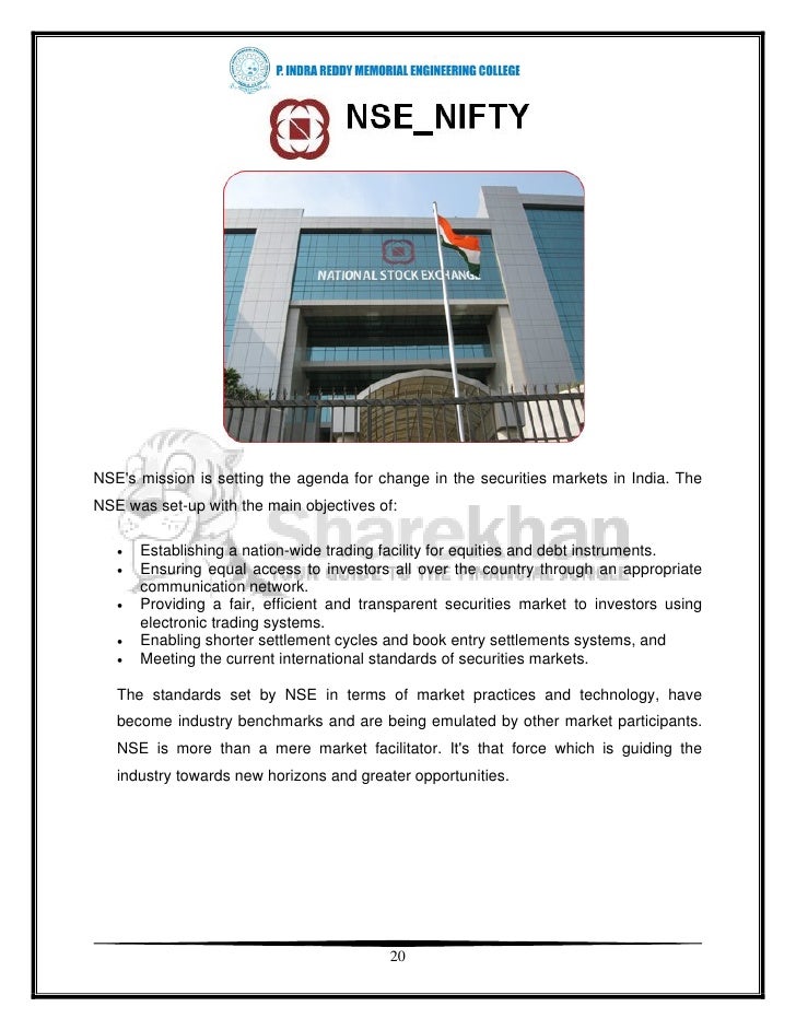 Project report on online stock trading system