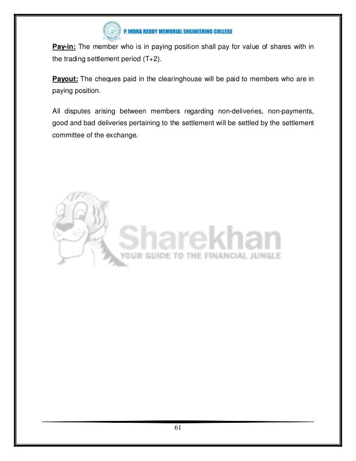 Project report on online stock trading system