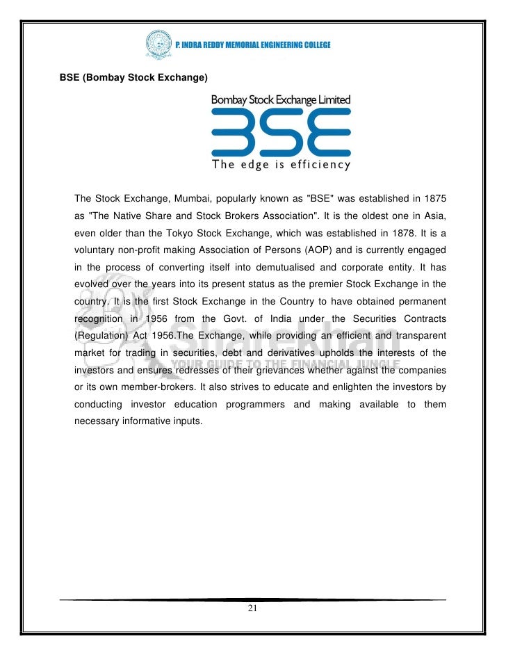 Project report on online stock trading system