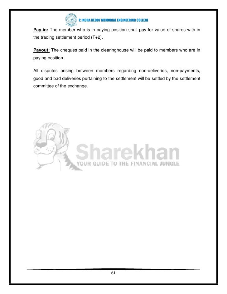 Project report on online stock trading system