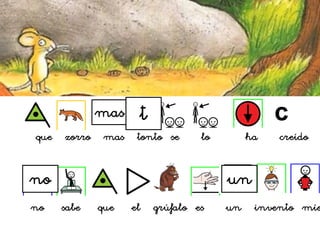 que zorro mas tonto se lo ha creído
no sabe que el grúfalo es un invento mío
no
mas t
un
 