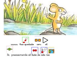 uuuu has quedado con el
Si precisamente al lado de este rio
 
