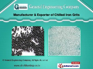 Manufacturer & Exporter of Chilled Iron Grits
 