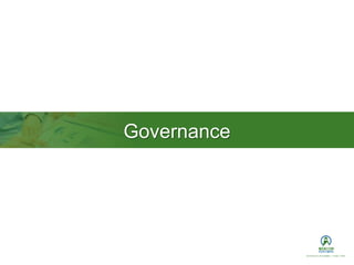 Governance
 