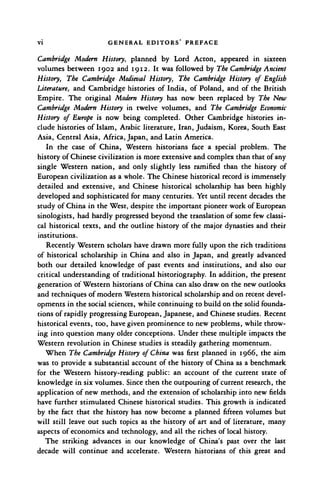 The Cambridge History Of China Vol 6 General Editors John K Fairbank | PDF