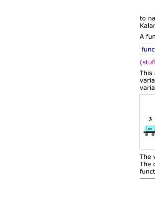 to na
Kalam
A fun

funct

(stuff
This a
variab
variab




The v
The c
funct
 