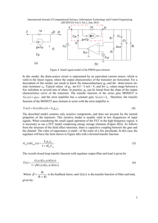 Design of Fast Transient Response, Low Dropout Regulator with Enhanced ...