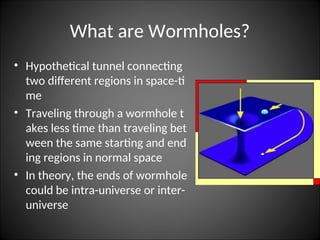 PRESENTATION N TOPICS F WORMHOLE. THIS ALL I MADE | PPT