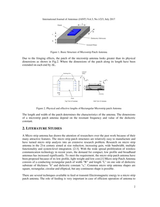 DESIGN AND DEVELOPMENT OF MICROSTRIP PATCH ANTENNA | PDF
