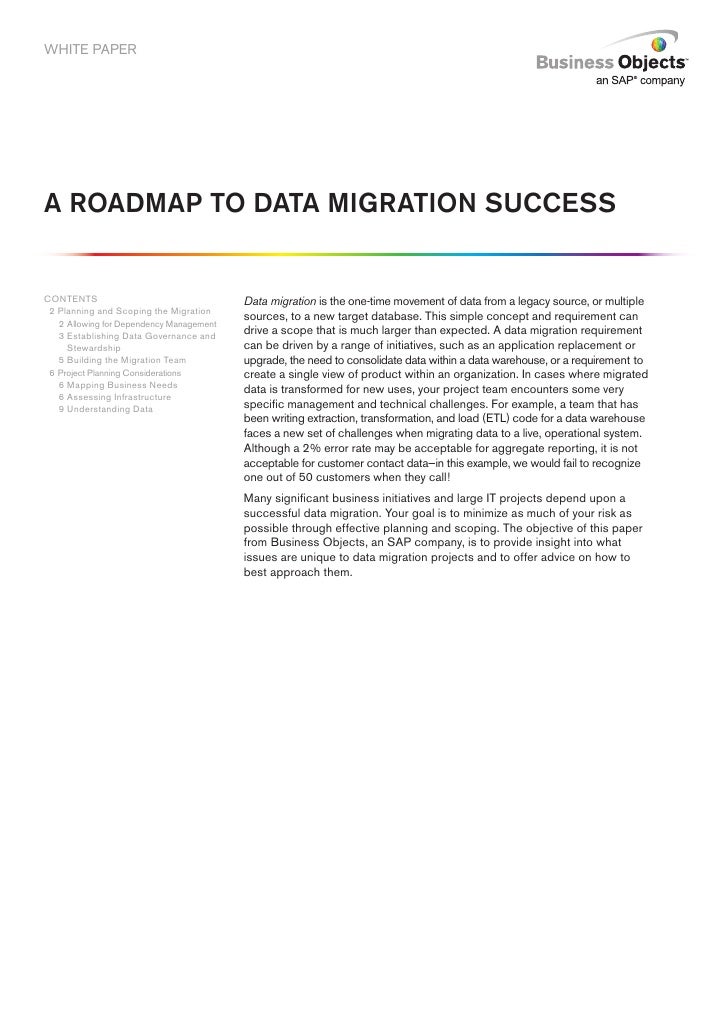 Migration Procedures Advice Manual 3 Migration Procedures Advice Manual 3