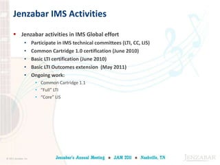 Jenzabar IMS Global Updates | PPT | Technology & Computing