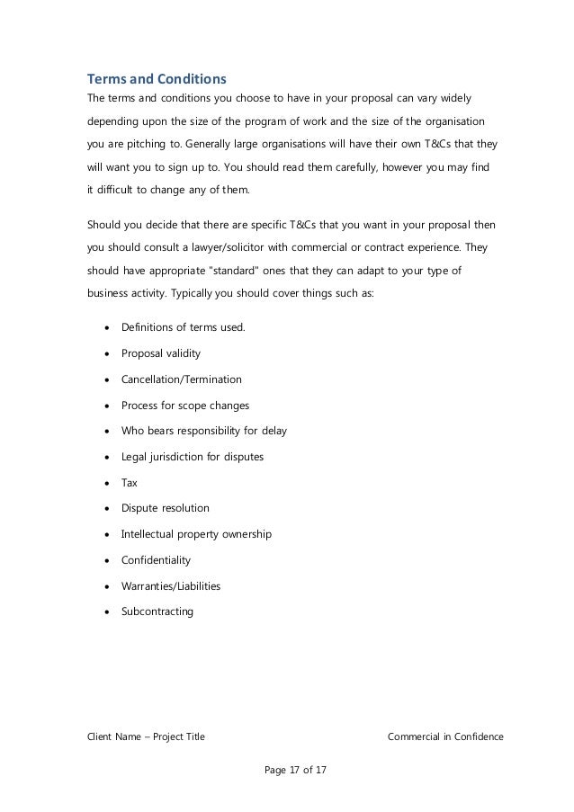 proposal sheet template
