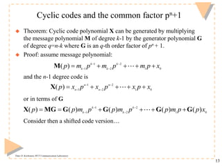 3320 cyclic codes.ppt