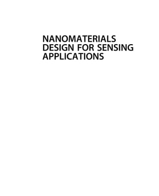 Nanomaterials Design for Sensing Applications Olena V. Zenkina | PDF
