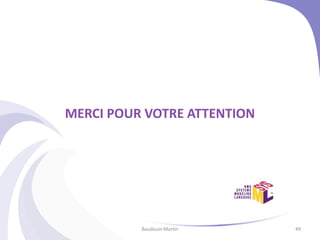 MERCI POUR VOTRE ATTENTION
Baudouin Martin 49
 