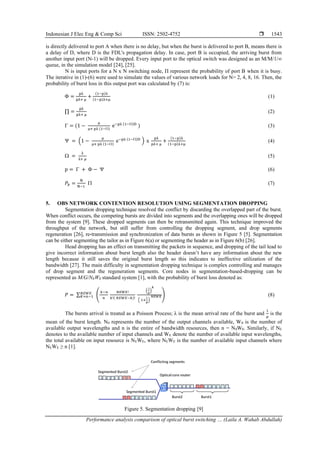 Performance analysis comparison of optical burst switching networks ...