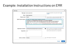 Example: Installation Instructions on EMR
 