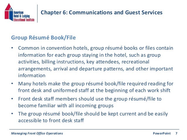 resume books