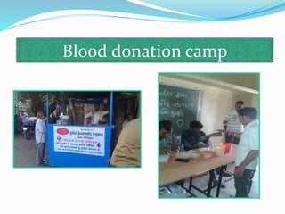 Blood donation camp
 