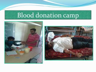 Blood donation camp
 