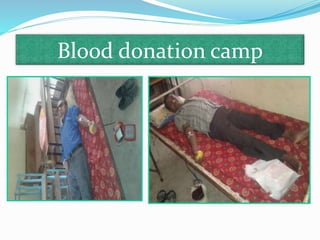 Blood donation camp
 