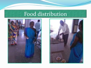 Food distribution
 