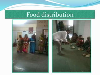 Food distribution
 