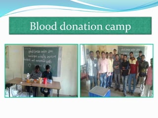 Blood donation camp
 