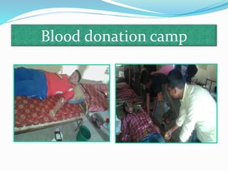 Blood donation camp
 