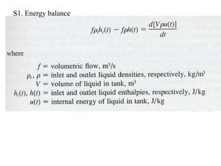 S1. Energy balance
 