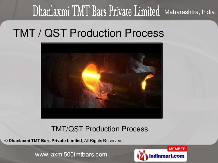 TMT Bar Products.TMT Bar (TMT/QST) by Dhanlaxmi TMT Bars Private