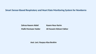 Smart Sensor-Based Respiratory and Heart Rate Monitoring System for ...