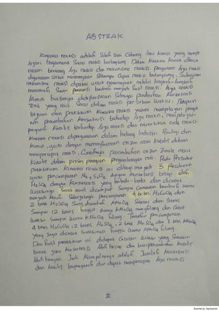 LAPORAN PRAKTIKUM KIMIA DASAR KINETIKA REAKSI