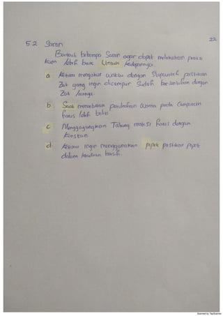 LAPORAN PRAKTIKUM KIMIA DASAR KINETIKA REAKSI | PDF