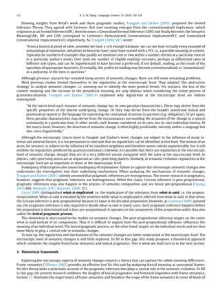 Semantic evolution at the microscopic level: the case of suoyi Xiaochen ...