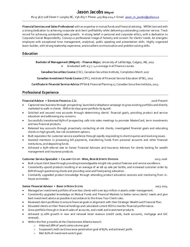 jason jacobs resume 2017