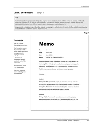 ShortReportExemplars[1] | PDF