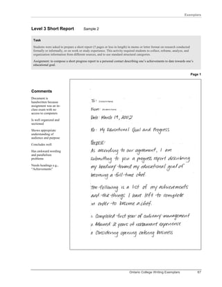 ShortReportExemplars[1] | PDF