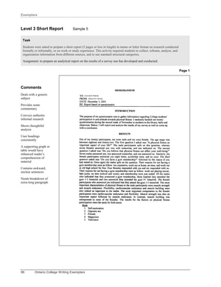 ShortReportExemplars[1] | PDF
