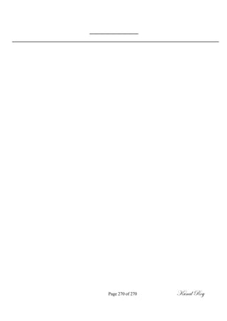 Page 270 of 270 Kunal Roy
 