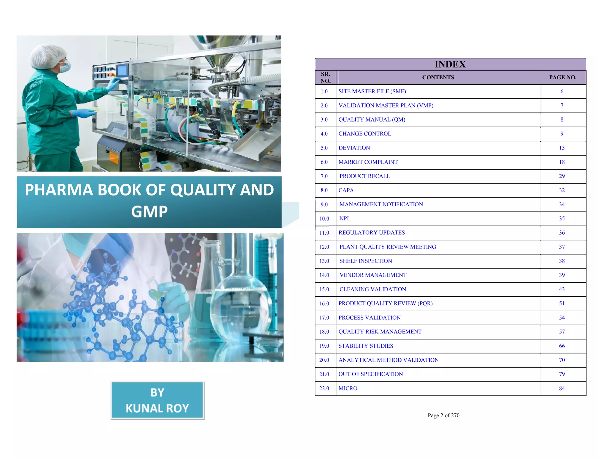 Pharma Hand Book of GMP and Q.A | PDF