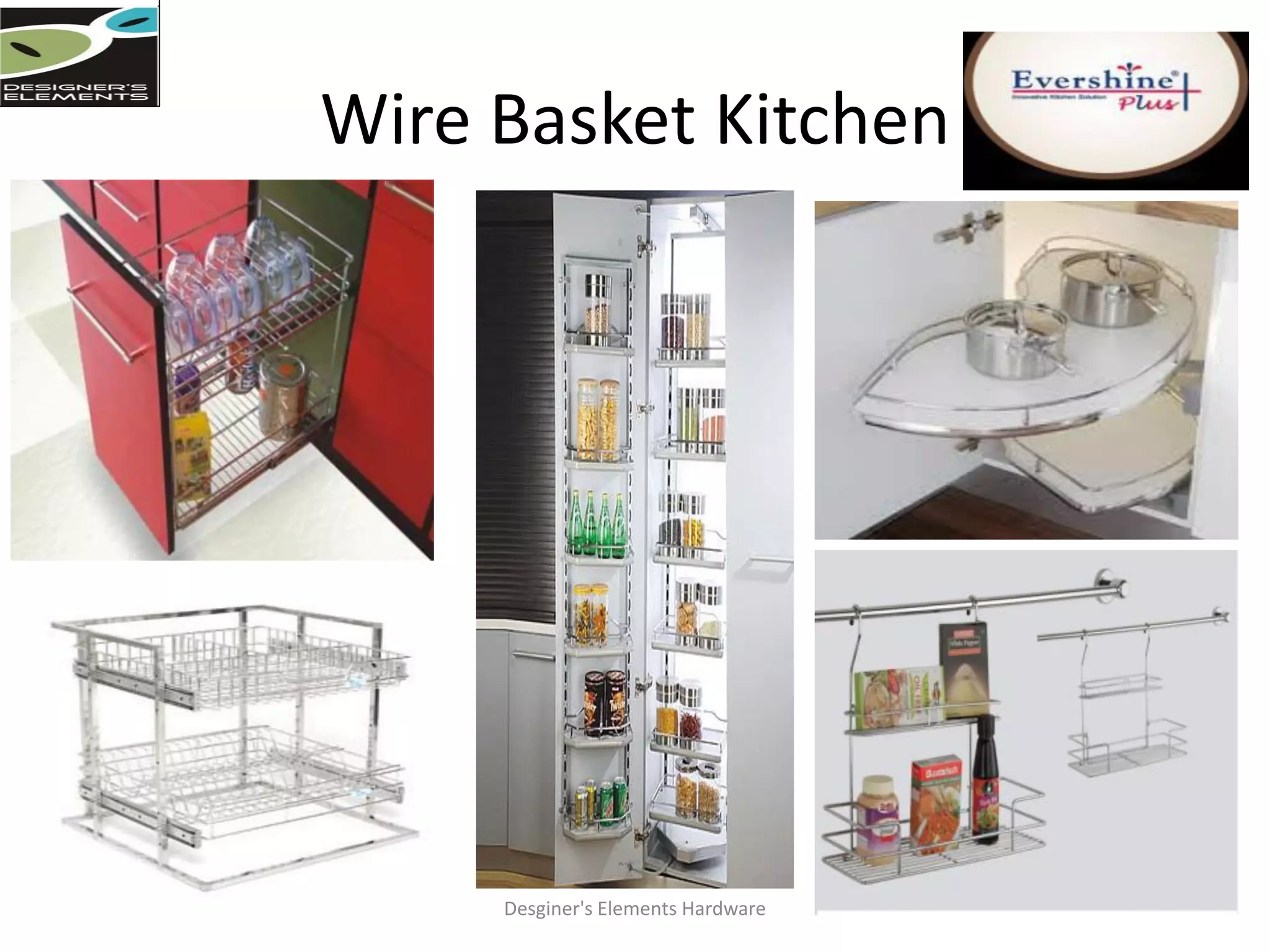 Wire Basket Kitchen
Desginer's Elements Hardware
 