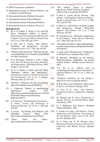 Soft Robotics An Overview | PDF