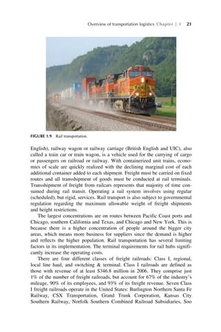 Logistics Transportation Systems Md Sarder | PDF