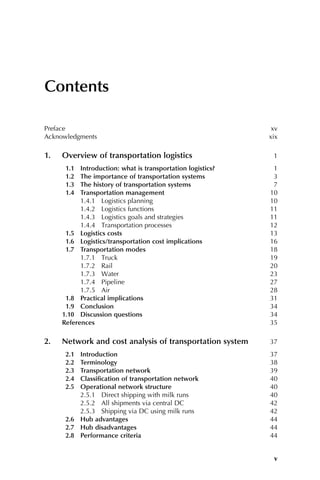 Logistics Transportation Systems Md Sarder | PDF